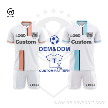 OEM Sublimation Italian Soccer Jersey Wear Latest Best Quality Quick Dry Football Shirt Team Training Football Jersey for Men's